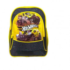Deals, Discounts & Offers on  - Hot Wheels Yellow School Backpack (MBE-MAT427)