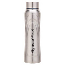 Deals, Discounts & Offers on  - Signoraware Ambience Single Walled Stainless Steel Fridge Water Bottle, 750 ml, Set of 1, Silver