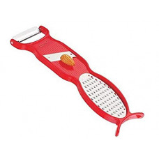 Deals, Discounts & Offers on  - Black liger Multipurposes 2-in-1 Stainless Steel Vegetables and Fruit Peelers, Salad Slicer with Cheese, Garlic and Ginger Grater