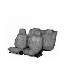 Deals, Discounts & Offers on  - Flomaster Towelmate Seat Cover For Maruti Alto 800 (Set of 3, Grey)