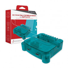 Deals, Discounts & Offers on Accessories - RetroN S64 Console Dock For Nintendo Switch (Turquoise) - Hyperkin