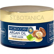 Deals, Discounts & Offers on Beauty Care - StBotanica Moroccan Argan Hair Mask - Deep Conditioning & Hydration For Healthier Looking Hair, 200 ml