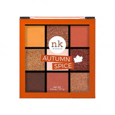 Deals, Discounts & Offers on Beauty Care - Nicka K Nine Color Eyeshadow Palette - Autumn Spice, Multicolor, 11 g