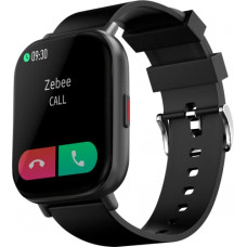 Deals, Discounts & Offers on Mobile Accessories - ZEBRONICS ZEB-FIT7220CH Smart Fitness Watch with Call Function via Built-in Speaker & Mic, 2.5D Curved Glass 1.75 inches Square Display, Metal Body, 7-Day Data Storage, SpO2, BP & HR Monitor (Black)