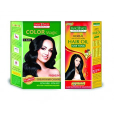Deals, Discounts & Offers on Beauty Care - Panchvati Hair Combo Pack, Oil 100 ml + Hair Color 100 ml, 200 ml
