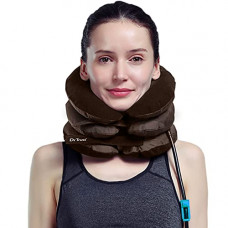 Deals, Discounts & Offers on  - Dr Trust USA Inflatable 3 Layered Cervical Traction Collar Neck Stretcher