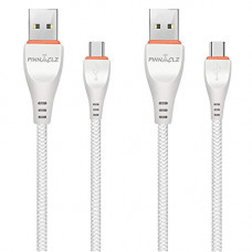 Deals, Discounts & Offers on  - Pinnaclz Original Made in India Combo of 2 USB Type C Fast Charging Cable, USB C Data Cable 1.2 Meter (Pack of 2)