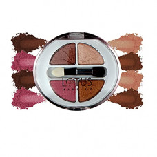 Deals, Discounts & Offers on Beauty Care - Lotus Makeup Ecostay Velvet Eye Shadow Palette, Eye Color Powder Makeup, Autumn Feel, 5 g