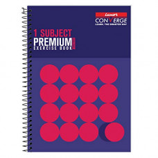 Deals, Discounts & Offers on Stationery - Luxor 1 Subject Spiral Premium Exercise Notebook, Single Ruled - (21cm x 29.7cm), 160 Pages