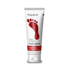 Deals, Discounts & Offers on Health & Personal Care - Trycone Cracked Heel Repair Foot Cream Velvet Touch with Rose Petal, 100 Gm