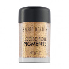 Deals, Discounts & Offers on Beauty Care - Swiss Beauty Loose Foil Pigments Eyeshadow, Eye MakeUp, Shade-08, 3g