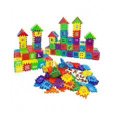 Deals, Discounts & Offers on  - FunBlast Building Blocks For Kids 72 Pcs, Big Size House Building Blocks With Windows, Block Game For Kids -Multicolor