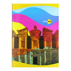 Deals, Discounts & Offers on Stationery - Navneet Youva | Rainbow Design | Soft Bound | Long Book | 21 cm X 29.7 cm Pack of 6