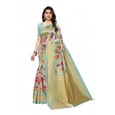 Deals, Discounts & Offers on Women - Yashika Women Art Silk Lace Printed Saree Free Size (AIR)
