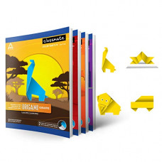 Deals, Discounts & Offers on Stationery - Classmate Origami Notebooks - Unruled, 172 Pages, 240 mm x 180 mm - Pack Of 4