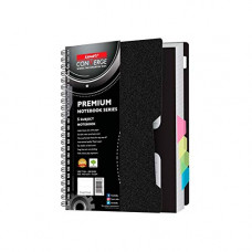 Deals, Discounts & Offers on Stationery - Luxor 5 Subject Single Ruled Notebook - A5 Size, 70 GSM, 300 Pages