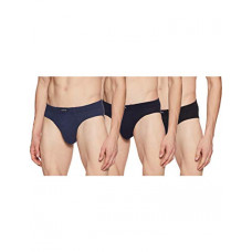 Deals, Discounts & Offers on Men - [Size L, XL] Levis Mens 100% Cotton 100 CA Snug Fit Innerelastic Solid Comfort Brief (Pack of 3)