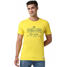 Deals, Discounts & Offers on Men - [Size M] Peter England Men's Slim T-Shirt
