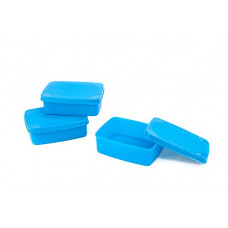 Deals, Discounts & Offers on  - Signoraware Handy Square Plastic Set, Set of 3, T Blue