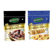 Deals, Discounts & Offers on  - Happilo Premium International Queen Kalmi Dates, 200g & Premium Afghani Anjeer, 200g Combo