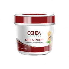 Deals, Discounts & Offers on Beauty Care - OSHEA Neempure Anti Acne & Pimple Face Pack, 300 G (Green)