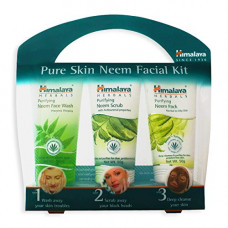 Deals, Discounts & Offers on Beauty Care - Himalaya Pure Skin Neem Facial Kit (Facewash 50ml, Scrub 50g & Face Pack 50g)