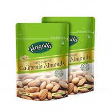 Deals and Offers on  - 200g (Pack of 2) Happilo100% Natural Premium Californian Almonds, Deals, Discounts & Offers on  - 200g (Pack of 2) Happilo100% Natural Premium Californian Almonds,
