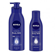 Deals and Offers on Beauty Care - NIVEA Nourishing Lotion Body Milk, 400ml and NIVEA Nourishing Lotion Body Milk, 120ml Deals, Discounts & Offers on Beauty Care - NIVEA Nourishing Lotion Body Milk, 400ml and NIVEA Nourishing Lotion Body Milk, 120ml