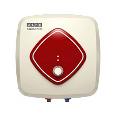 Deals, Discounts & Offers on  - Usha Aqua Swirl 25 Litre 5 Star Storage Water Heater with Copper Heating Element (Ivory Wine)