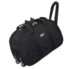 Deals, Discounts & Offers on  - Nice Line 40 Liters Stylish Lightweight Poleyster Duffel Bag with Two Wheel