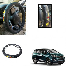 Deals, Discounts & Offers on  - Auto Pearl - Ring Type Car Steering Wheel Cover For - Marazzo 2019 (Chromium Om Namah Shivay Black)
