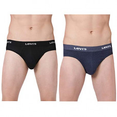 Deals, Discounts & Offers on Men - [Size S, M] Levis Mens 100% Cotton 100 CA Solid Neo Brief Snug Fit (Pack of 2)