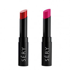 Deals, Discounts & Offers on Beauty Care - SERY Matte and Creamy Lipstick Combo Cml03, French Fire + Pink Pepper, 3.5 g