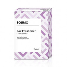 Deals and Offers on  - Amazon Brand - Solimo Air Freshener Pocket Lavender Mist, Pack of 6 Deals, Discounts & Offers on  - Amazon Brand - Solimo Air Freshener Pocket Lavender Mist, Pack of 6