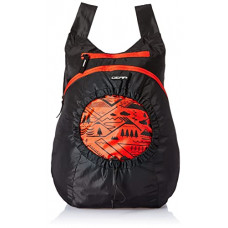 Deals, Discounts & Offers on Backpacks - GEAR Black and Orange Casual Backpack (BKPCARYON0106)
