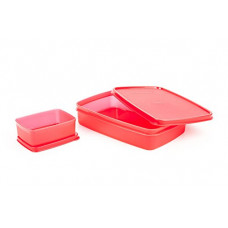 Deals and Offers on  - Signoraware Easy Plastic Lunch Container Set, Deep Violet , 2-Pieces Deals, Discounts & Offers on  - Signoraware Easy Plastic Lunch Container Set, Deep Violet , 2-Pieces