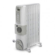 Deals, Discounts & Offers on  - DELONGHI 12 Fin Oil Filled Radiator Room Heater with Fan (White, 3000W)