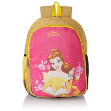 Deals, Discounts & Offers on  - Priority Disney Princess Belle 25 litres Yellow & Pink Polyester School Bag
