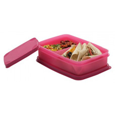 Deals and Offers on  - Signoraware Plastic Compact Small Lunch Box Set, 2-Pieces, Pink Deals, Discounts & Offers on  - Signoraware Plastic Compact Small Lunch Box Set, 2-Pieces, Pink
