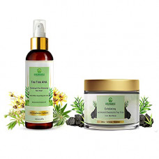 Deals, Discounts & Offers on Beauty Care - GREENDORSE Combo of 3 IN 1 Activated Charcoal with Tea Tree Mask with Tea Tree 2% AHA Clarifying (Glycolic acid)