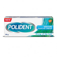 Deals, Discounts & Offers on  - Polident Denture Fixative Cream Denture Adhesive For All Day Hold of Dentures, 20 g