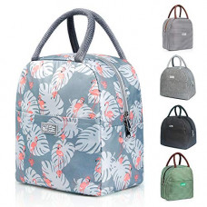 Deals, Discounts & Offers on  - DAS TRUST Upgraded Meal Prep Insulated Lunch Tote Freezable Food Cooler Bag Lunchbox for Girls Reusable Lunch Bag