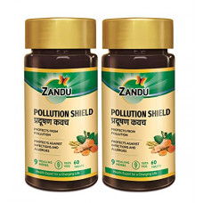 Deals, Discounts & Offers on  - Zandu Pollution Shield 120 Tablets, Helps to Protect Against Pollution (Pack of 60 Tablets x 2)