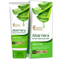 Deals, Discounts & Offers on Beauty Care - Oriental Botanics Aloe Vera, Green Tea & Cucumber Under Eye Gel, 40 ml (ORBOT56)