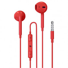 Deals, Discounts & Offers on Headphones - Zebronics Zeb-Buds 30 3.5Mm Stereo Wired in Ear Earphones with Mic For Calling, Volume Control, Multifunction Button, 14Mm Drivers, Stylish Eartip,1.2 Meter Durable Cable and Lightweight Design(Red)