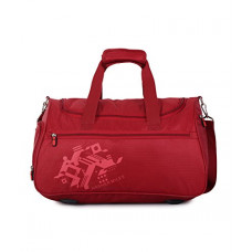 Deals, Discounts & Offers on  - Nasher Miles Flanders Polyester 49CM Soft-Sided Gym/Duffle Bag Red Small