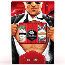 Deals, Discounts & Offers on Beauty Care - Old Spice The Mantastic Gift Pack -Contains After Shave Lotion, Nomad & Krakengard 0% Gas Deodorants