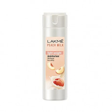 Deals, Discounts & Offers on Beauty Care - Lakme Peach Milk Face Moisturizer 200 ml, Daily Lightweight Lotion with Vitamin C & Vitamin E for Soft Glowing Skin - Non Oily 12h Moisture