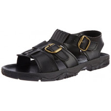 Deals, Discounts & Offers on  - [Size 8] Coolers (from Liberty) Men's Black Sandals and Floaters - 8 UK (SEMSON-N)