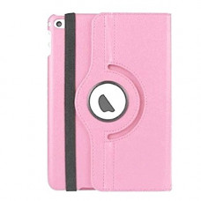 Deals, Discounts & Offers on  - GioiaBazaar RNGB0119 360 Degree Rotating Stand Case with Smart Cover For Apple iPad Mini 4 (Pink)